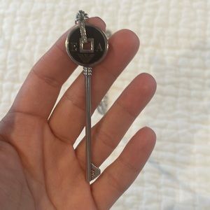 Emporio Armani key necklace stainless steel